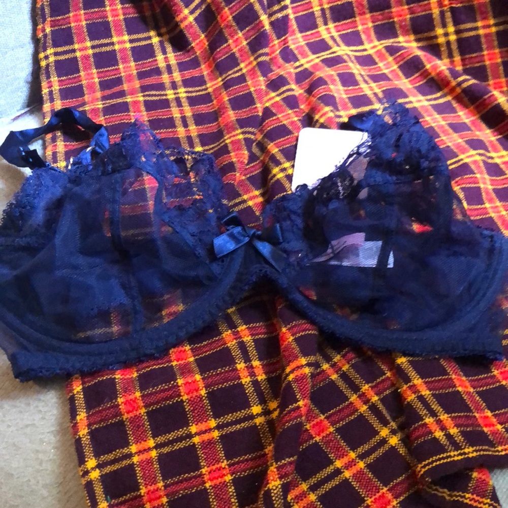 NWT agent provocateur piper bra navy